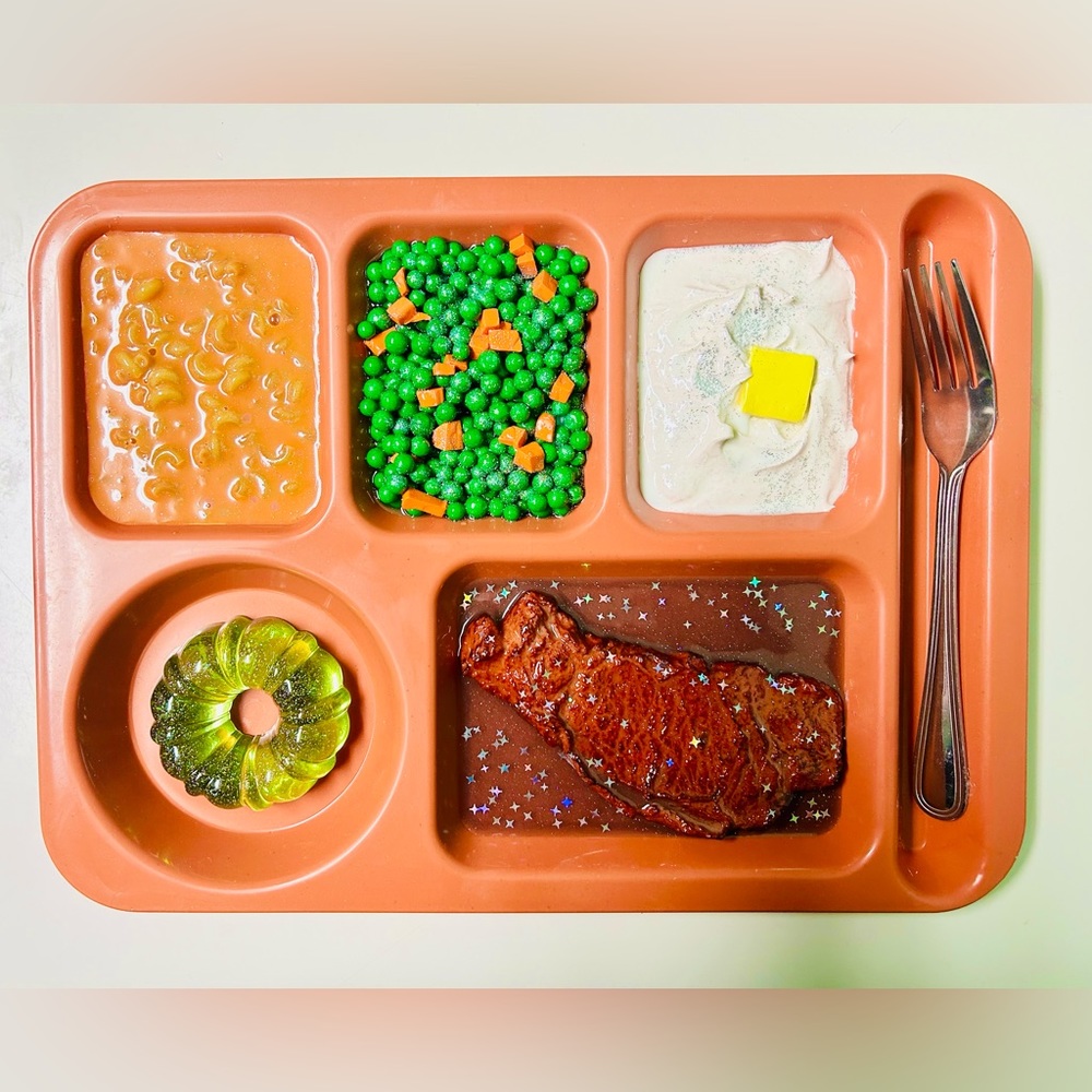 Funky Retro School Lunch Wall Hanging